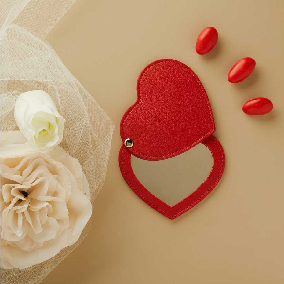 26416 - specchieetto cuore rosso