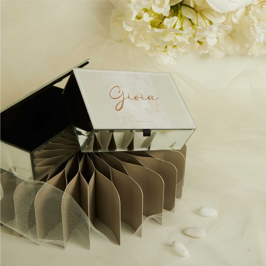 26049 - SCATOLA PORTAGIOIE DECORO GIOIA 15X10X5,2